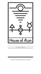 Mobile Screenshot of houseofaeon.com