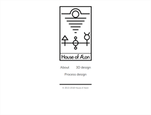 Tablet Screenshot of houseofaeon.com